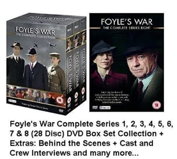 FOYLE’S WAR COMPLETE SERIES 1 - 8 DVD Collection Box Set Season R2 Region 2 (Brand New)