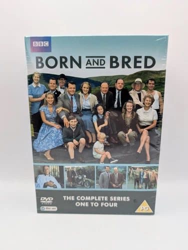 Born And Bred - Series 1-4 - Complete (DVD, 2012) & Region 2 (Brand New)