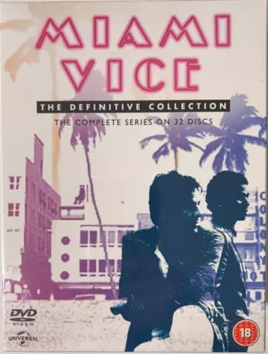 MIAMI VICE - Complete Series 1-5 (32xDVD) Region 2 (Brand New)