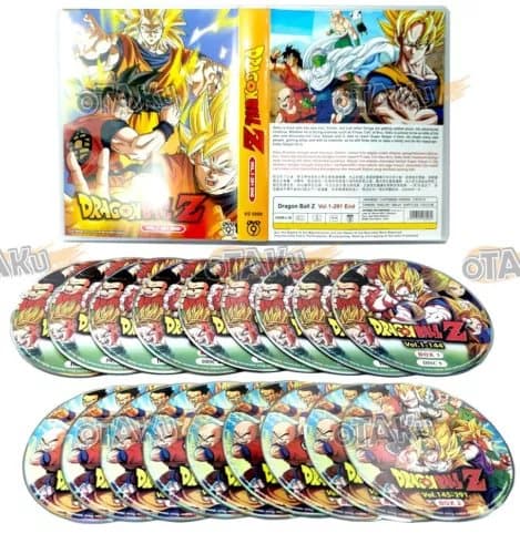DRAGON BALL Z - COMPLETE ANIME TV SERIES DVD BOX SET (1-291 EPS) SHIP FROM Region 2 (Brand New)