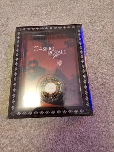 007 CASINO ROYALE - TITANS OF CULT 4K UHD + BLU RAY STEELBOOK - Region 2 (Brand New)
