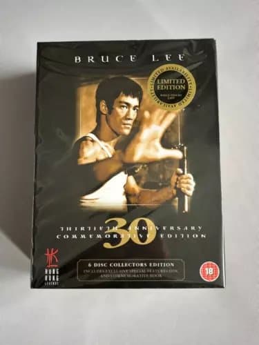 BRUCE LEE 30TH COMMEMORATIVE EDITION DVD GENUINE Region 2 (Brand New)