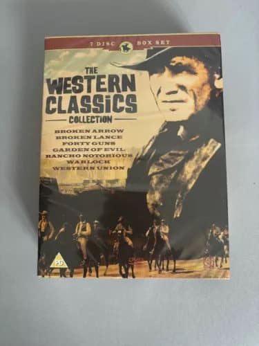 THE WESTERN CLASSICS COLLECTION 7-DISC DVD BOXSET Region 2 (Brand New)