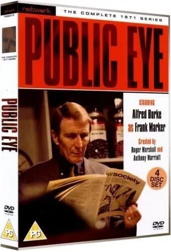 PUBLIC EYE THE COMPLETE 1971 SERIES DVD ALFRED BURKE ORIGINAL Region 2 (Brand New)