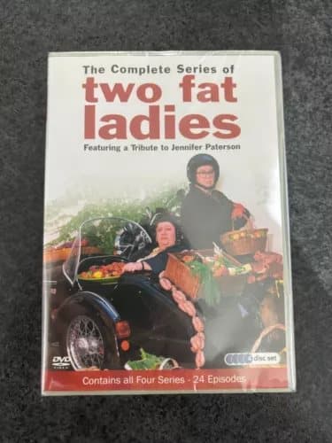 TWO FAT LADIES THE COMPLETE SERIES 4 DISC DVD GENUINE Region 2 (Brand New)