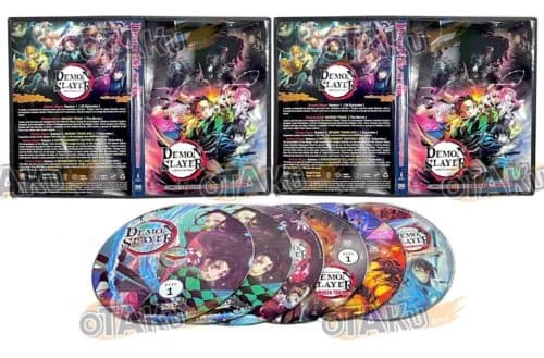 DEMON SLAYER (SEASON 1-3) - ANIME TV DVD (1-55 EPS +MOVIE) ENG DUB, SHIP FROM Region 2 (Brand New)