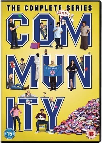 Community: The Complete Series DVD (2019) Joel McHale cert 15 17 discs Region 2 (Brand New)