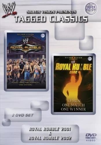 WWE Tagged Classics - Royal Rumble 2001 / 2002 WWF Silver Vision 2 DISC DVD WWF Region 2 (Brand New)