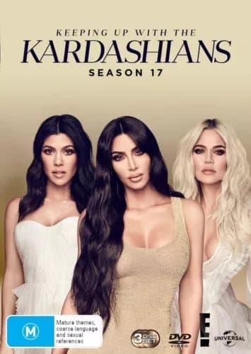 KEEPING UP WITH THE KARDASHIANS COMPLETE SERIES 17 DVD SEVENTEENTH SEASON R2 Region 2 (Brand New)
