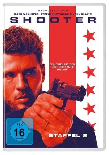 SHOOTER COMPLETE SERIES 2 DVD 2nd Second Season Two 2 DISC SET Compatible R2 Region 2 (Brand New)