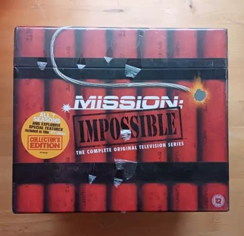 MISSION IMPOSSIBLE The Complete Original Television Series 1-7 DVD Box Set Region 2 (Brand New)
