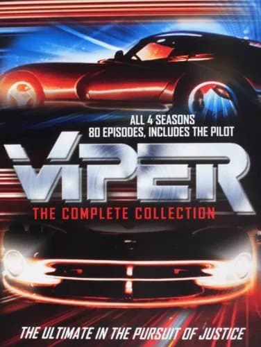Viper: The Complete Series Collection Seasons 1 2 3 & 4 Box Set | DVD Region 2 (Brand New)