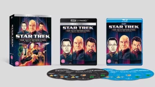 Star Trek: The Next Generation 4-Movie Collection [15] 4k UHD Box Set Region 2 (Brand New)
