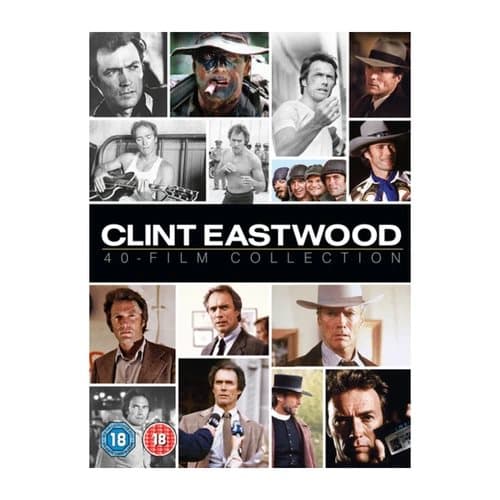 Clint Eastwood 40-Film Collection [18] DVD Box Set Region 2 (Brand New)