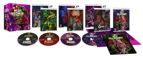 Weird Wisconsin: The Bill Rebane Collection Limited Edition [15] Blu-ray Box Set Region 2 (Brand New)