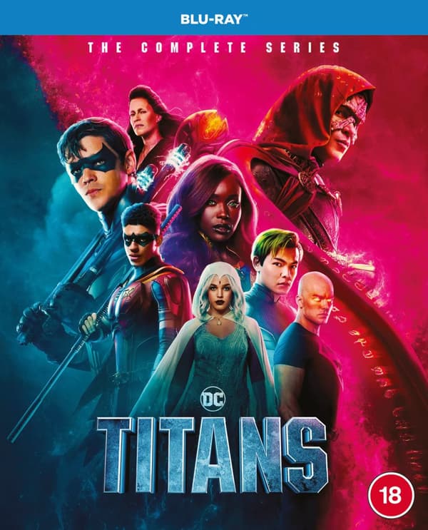 Titans: The Complete Series [18] Blu-ray Box Set Region 2 (Brand New)