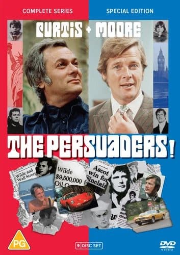 The Persuaders!: The Complete Series DVD (2025) Tony Curtis, Moore (DIR) cert Region 2 (Brand New)