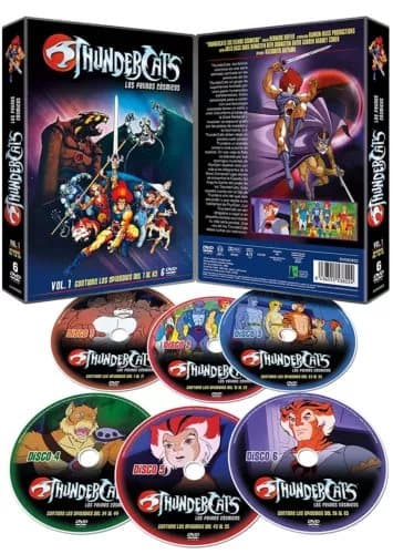 THUNDERCATS: The Complete Series / All 130 eps R2 DVD FREE TRACKED POSTAGE Region 2 (Brand New)