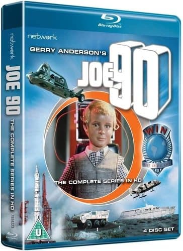 Joe 90 - The Complete Series - 4-Disc BLU-RAY Set Region 2 (Brand New)