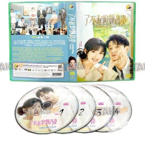 AMAZING GIRLS - COMPLETE CHINESE TV SERIES DVD BOX SET (1-24 EPS) SHIP FROM Region 2 (Brand New)