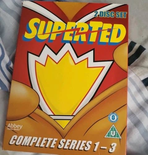 SUPERTED COMPLETE SERIES 1-3 DVD SEASON 1 2 3 Animation R2 Region 2 (Brand New)
