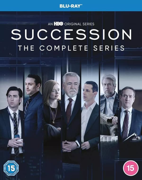 Succession: The Complete Series [15] Blu-ray Box Set Shrink Wrapped Region 2 (Brand New)