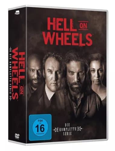 HELL ON WHEELS: The Complete TV Series 1 2 3 4 5 / Region 2 DVD (Brand New)