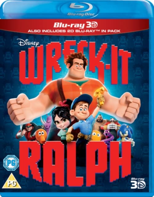 Wreck It Ralph 3d (2 Blu-ray 3D)