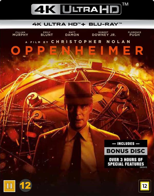 Oppenheimer (4K Ultra HD + 2 Blu-ray)