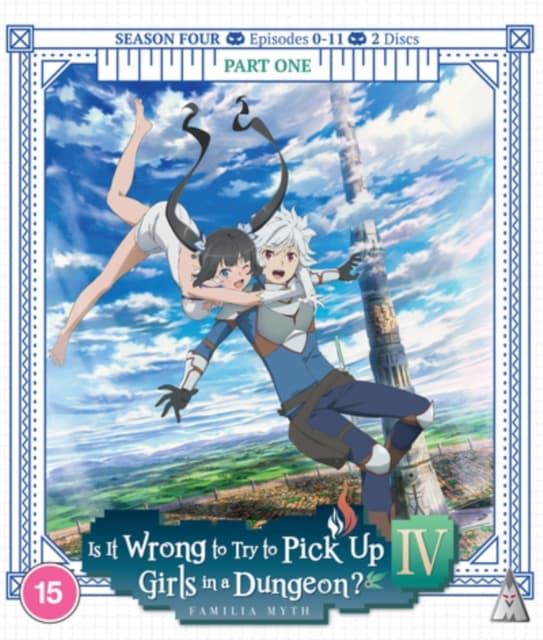 Is It Wrong to Pick Up Girls in a Dungeon? S4 Pt (2 Blu-ray)