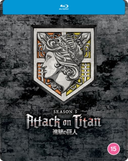 Attack on Titan: Season 3 (Steelbook) (4 Blu-ray)
