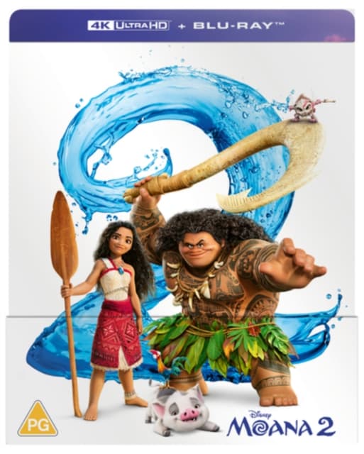 Disneys Moana 2 (Steelbook) (2 4K Ultra HD)
