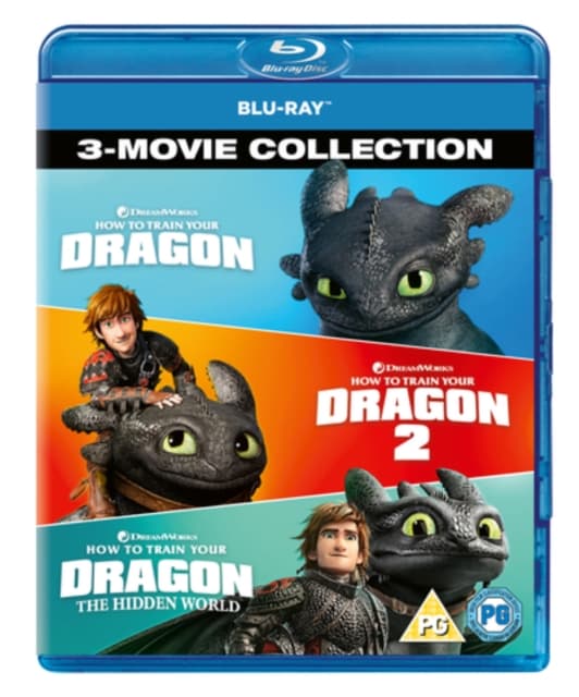 How to Train Your Dragon: 3 Movie Collection 3d (4 Blu-ray)