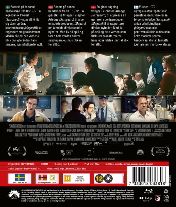 September 5 (Blu-ray)