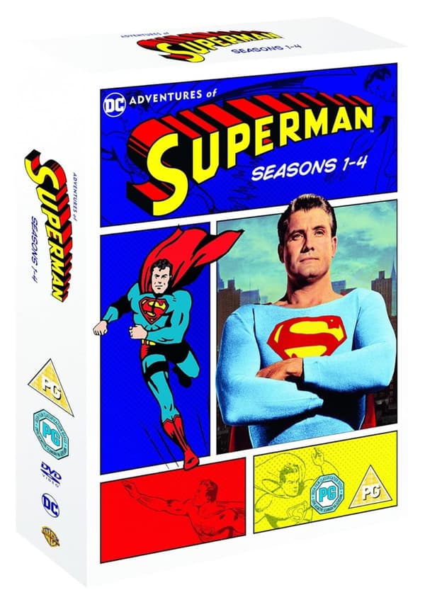 Adventures of Superman: Seasons 1-4 (15 DVD)