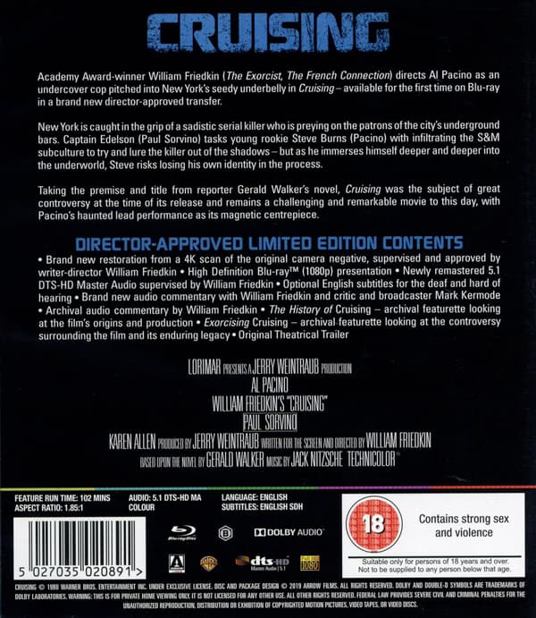 Cruising (Blu-ray)