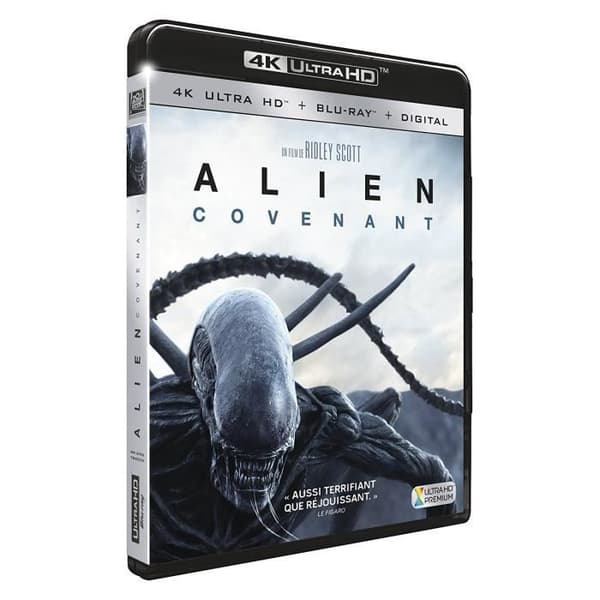 alien covenant blu ray ultra hd 4k + blu ray 2017
