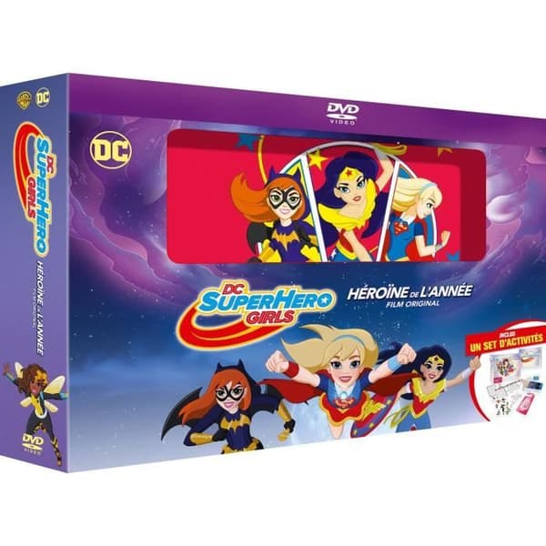 DC Super Heroes Girls box set - Originalfilm - På DVD