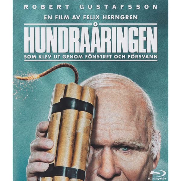Hundraåringen som klev ut genom fönstret och försvann Blu-Ray (Begagnad)