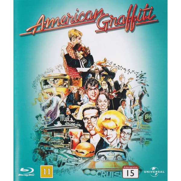 American Graffiti Blu-Ray (Brukt)