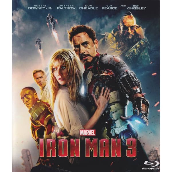 Iron Man 3 Blu-Ray (Begagnad)