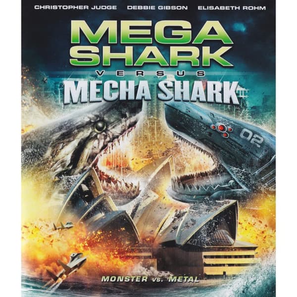 Mega Shark vs Mecha Shark Blu-Ray (Brukt)