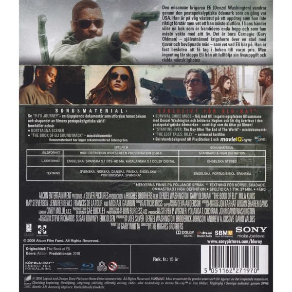 The Book of Eli Blu-Ray (Begagnad)