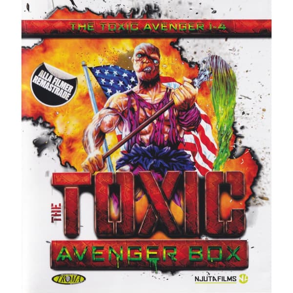 The Toxic Avenger Box Blu-Ray (Brugt)