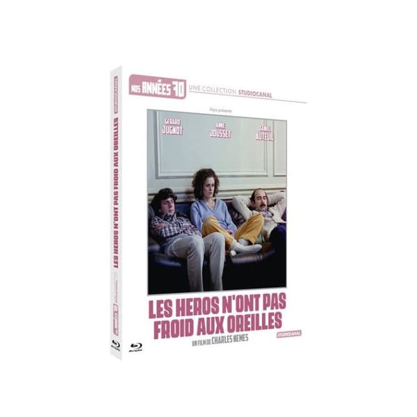 "Les Héros n'ont pas froid aux oreilles Blu-ray" in Swedish is "Hjältarna har inte kalla öron Blu-ray".