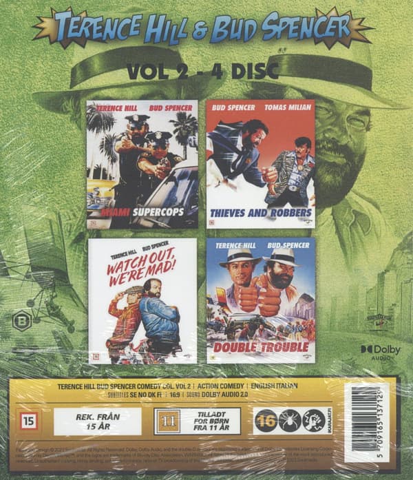 Hill & Spencer - Comedy collection 2 (4 Blu-ray)