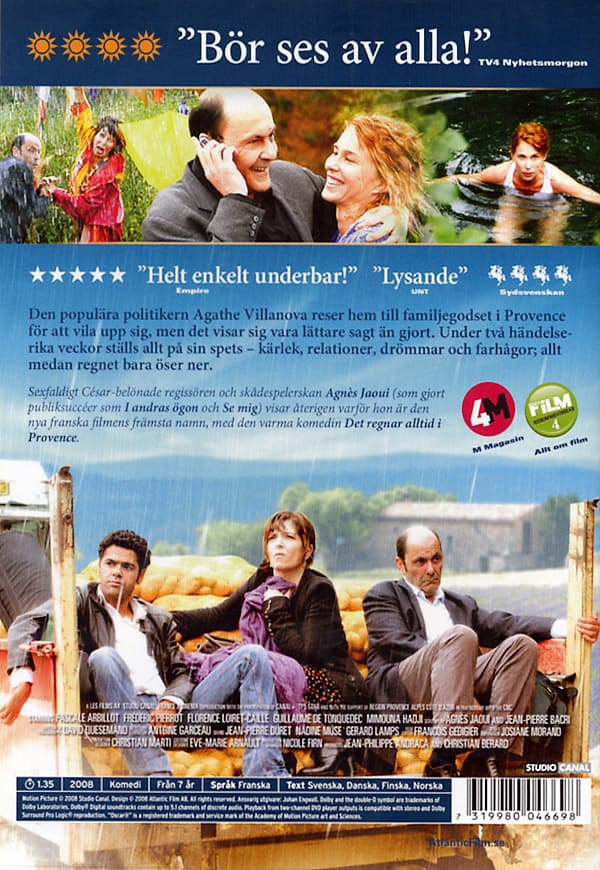 Det regnar alltid i Provence (DVD)