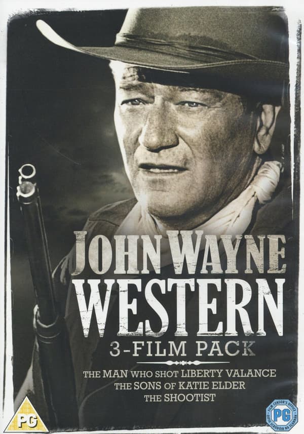 John Wayne / Western Collection - 3 filmer (3 DVD)