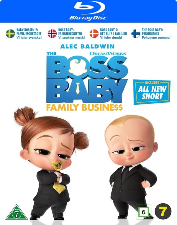 Babybossen 2 - Familjeföretaget (Blu-ray)