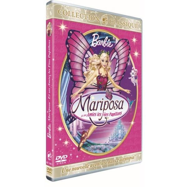 DVD Barbie: Mariposa och hennes vänner féerna Pap...
